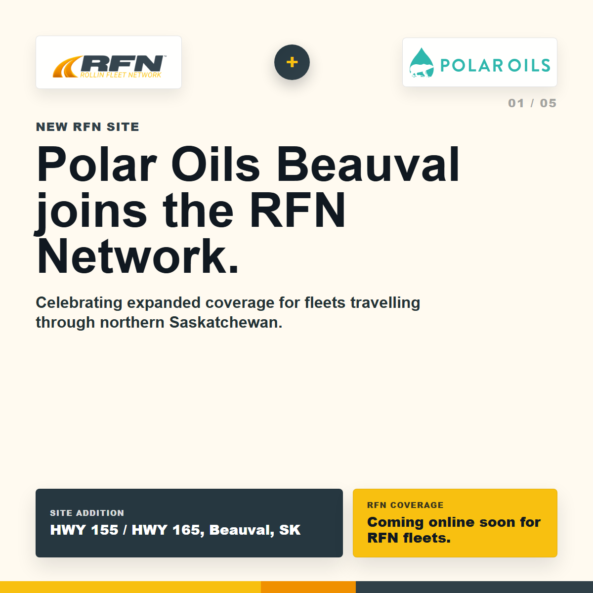 Polar Oils Beauval joins the RFN Network slide